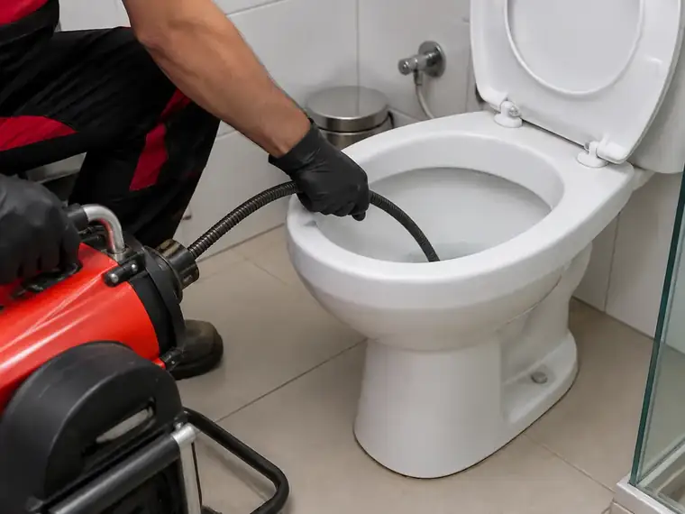 Atendimento da Japa para desentupidora de vaso sanitário